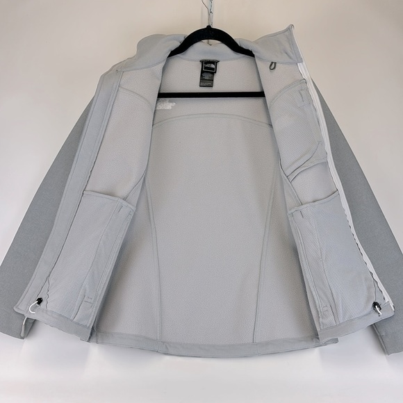 NORTH FACE Gray Windwall Jacket Womens Size Medium - Picture 6 of 6